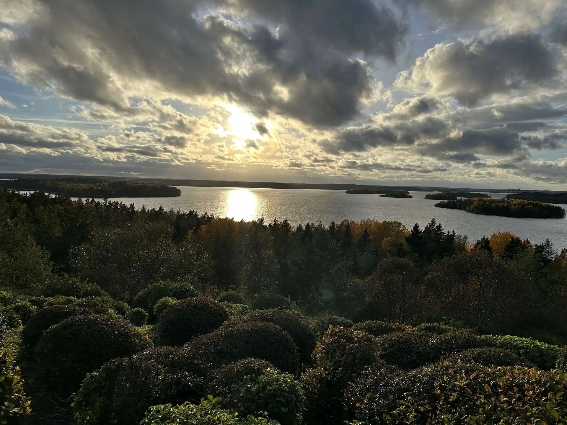 Beautiful Swedish fishing landscape